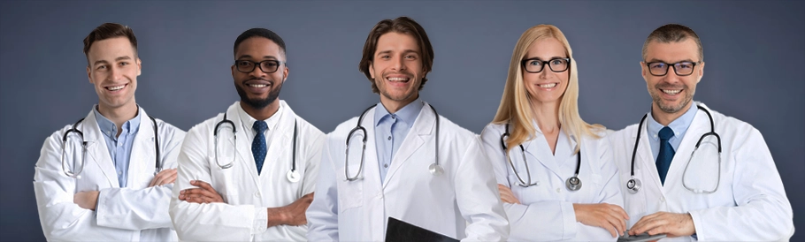 group of doctors